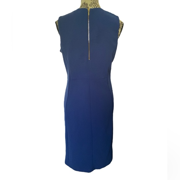 Liz Claiborne Blue Sleeveless Dress - Picture 3 of 8